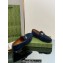 Gucci Horsebit with crystals Jordaan loafers 759918 Suede Dark Blue 2023