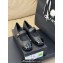 Chanel Lambskin and Patent Calfskin Mary Janes G45280 Black 2023