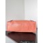 Balenciaga Classic City Large Handbag in Arena calfskin Peach Red