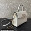 Valentino small VSLING Handbag in grainy calfskin White with JEWEL EMBROIDERY 2024