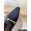 Saint Laurent chris mocassins in Suede Leather Black 2024