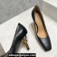 Bottega Veneta Heel 9cm Leather Knot pumps Black 2024