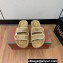 Loro Piana Waikiki Suede Double-Grip Men's Slide Sandals Camel 2024