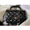 Chanel Calfskin & Gold-Tone Metal Flap Bag With Top Handle AS4544 Black 2024