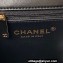 Chanel Calfskin & Gold-Tone Metal Flap Bag With Top Handle AS4544 Black 2024