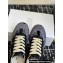 Maison Margiela Replica Women/Men sneakers in nappa leather and suede Black/Gray 2024