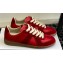Maison Margiela Replica Women/Men sneakers in nappa leather and suede Red 2024