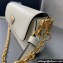 Prada Saffiano leather mini-bag 1BD356 White 2024