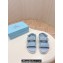 Prada Crochet sandals 1X440N Blue 2024