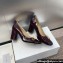 Dior Heel 8.5cm C'est Pumps in Patent Calfskin Burgundy 2024