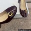 Dior Heel 8.5cm C'est Pumps in Patent Calfskin Burgundy 2024