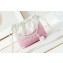 Chanel Patent Gradient Calfskin & Lacquered Metal CHANEL 22 Mini Handbag AS3980 White/Light Pink 2024