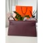 Hermes Kelly Elan Bag In Original Mysore Leather Burgundy 2023(Full Handmade)
