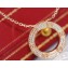Cartier Round Necklace Yellow Gold