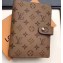 Louis Vuitton Monogram Canvas Notebook Cover PM M2004 Brown
