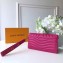 Louis Vuitton New Wave Long Wallet in Calfskin M63298 Hot Pink