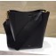 Celine Sangle Bucket Small Shoulder Bag in Grained Calfskin Black 2018