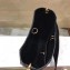 Celine Sangle Bucket Small Shoulder Bag in Grained Calfskin Black 2018