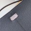 Fendi Roman Leather Peekaboo X-Lite Regular Tote Bag Gray 2019