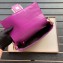 Fendi All-Over FF Motif Leather Medium Baguette Bag Purple 2019