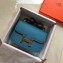 Hermes Constance Mini/MM Bag in Epsom Leather Denim Blue with Gold Hardware