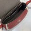 Fendi Round Stitched Saddle Bag Red 2019