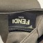 Fendi Round Stitched Saddle Bag Black 2019