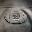 Fendi Round Stitched Saddle Bag Off White 2019