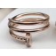 Cartier Real 18K Juste un Clou ring with 14 diamonds Pink Gold