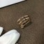 Cartier Real 18K Juste un Clou ring with 77 diamonds Pink Gold