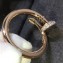 Cartier Real 18K Juste un Clou ring with 22 diamonds classic Pink Gold