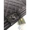 Chanel So Black Medium Boy Flap Bag 1112 in Caviar Leather