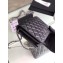 Chanel Pearl CC Logo Wallet On Chain WOC Bag Black 2019
