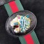 Gucci Vintage Web Rajah Maxi Tote Bag 537218 Suede Black 2019