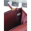 Chanel Grained Leather Boy Wallet On Chain WOC Bag A80287 Burgundy/Gold