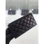 Chanel Lambskin Boy Pouch Clutch Bag A84478 Black/Gold