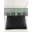 Chanel Classic Pouch Clutch Large Bag A82552 Chevron Lambskin Black/Silver