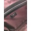 Chanel Classic Pouch Clutch Large Bag A82552 Chevron Lambskin Black/Silver