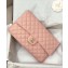 Chanel Grained Calfskin Classic Clutch Bag A57650 Pink 2019