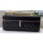 Chanel Medium Cosmetic Case Pouch Clutch Bag 31108 in Lambskin Black