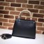 Gucci Leather Bamboo Shopper Small Shoulder Tote Bag 336032 Black