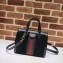 Gucci Web Ophidia Suede Leather Small Tote Bag 547551 Black