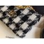 Chanel 19 Tweed Wallet on Chain WOC Bag Black/White and Black Coin Purse AP0985 2020
