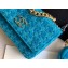 Chanel 19 Tweed Wallet on Chain WOC Bag and Coin Purse AP0985 Turquoise Blue 2020