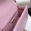 Chanel Lizard Pattern Boy Flap Shoulder Medium Bag Pink
