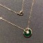 Cartier Real 18k amulette de necklace XS model Green