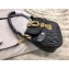 Miumiu Leather Coffer Bag 5BC041 Black 2018